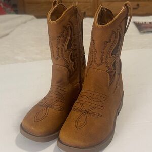 PAWZ Brown Kids Boots
